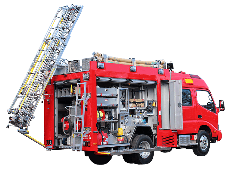多機能型消防ポンプ自動車